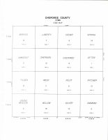 Chorokee County Code Map, Cherokee County 1982